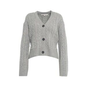 Second Female Cable Knit Cardigan With V-Neckline And Button Closure - NWT